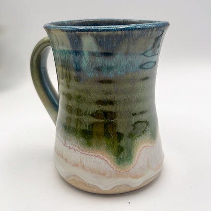Verdant Cascade Tulip Shape Mug