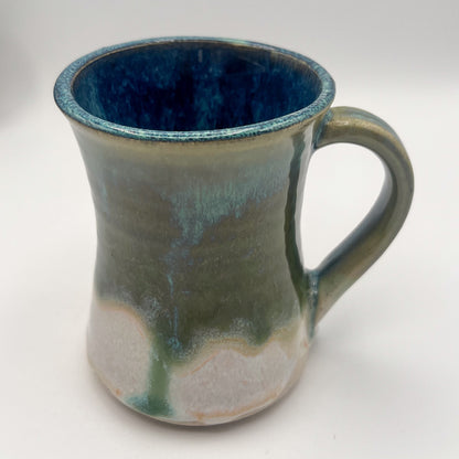 Verdant Cascade Tulip Shape Mug