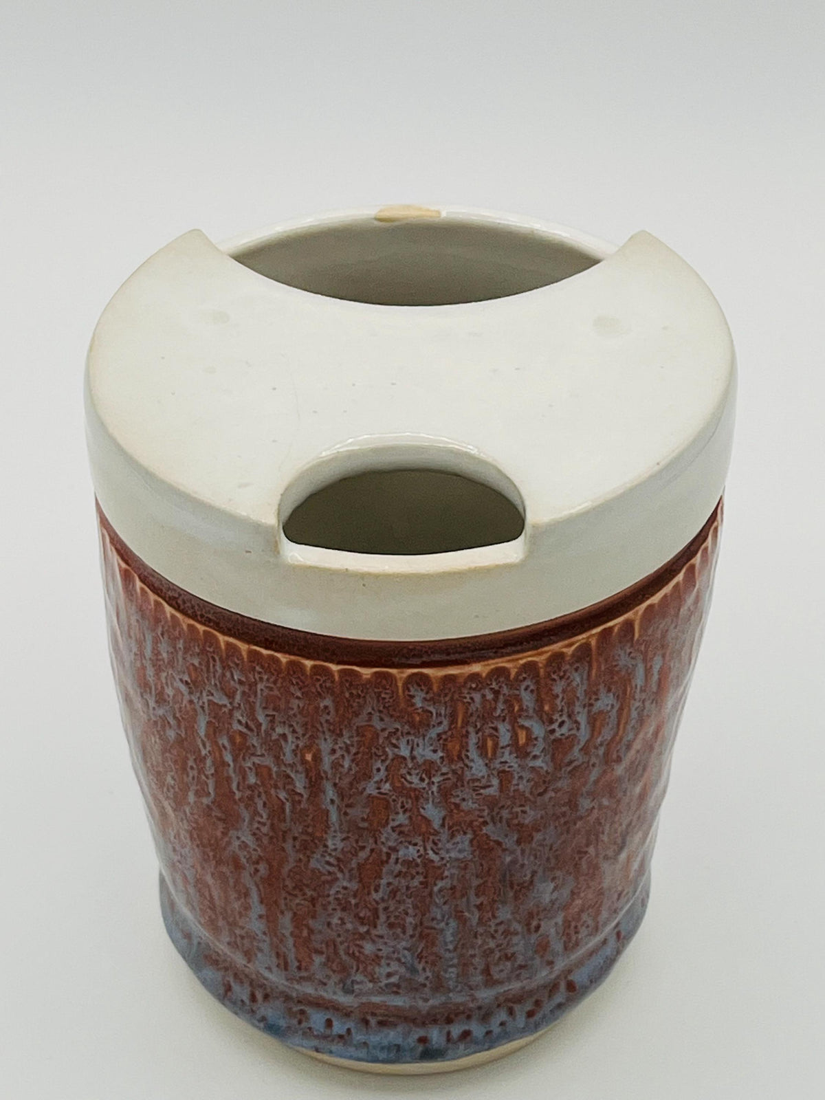 Ceramic Cups with Lidded Charm