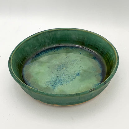 Dark Moss Deep Dinner Plate