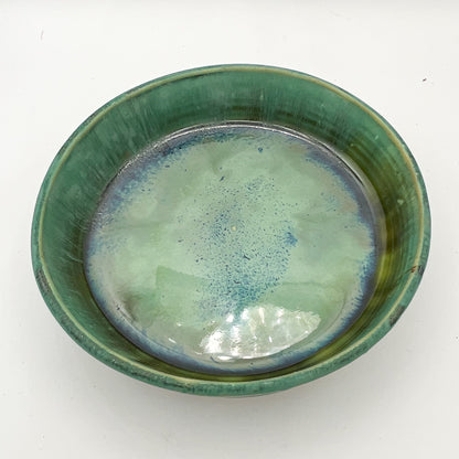 Dark Moss Deep Dinner Plate